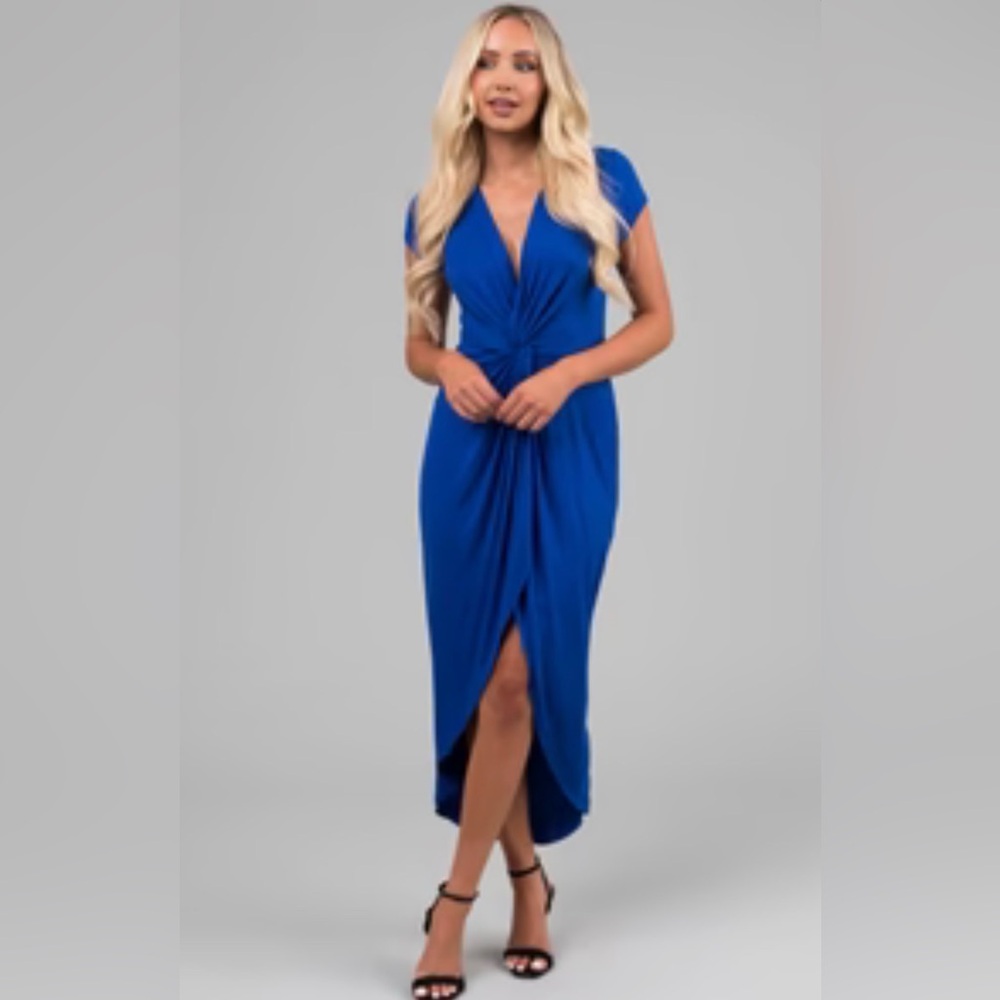 Royal Blue Maxi Dress